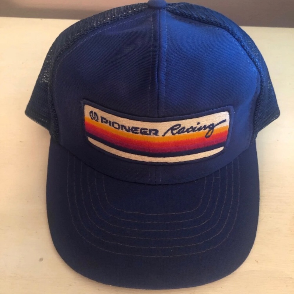 Vintage pioneer racing hat
